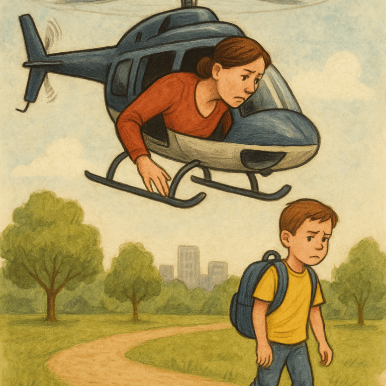Helicopter Parents: When Support Blurs into Intrusion